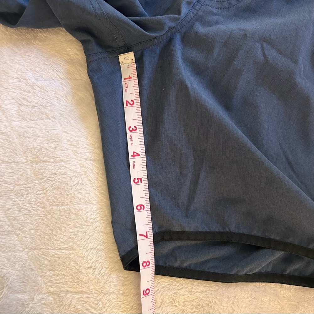 Vuori Mens Banks Short Azure Linen Texture Small - Picture 10 of 12